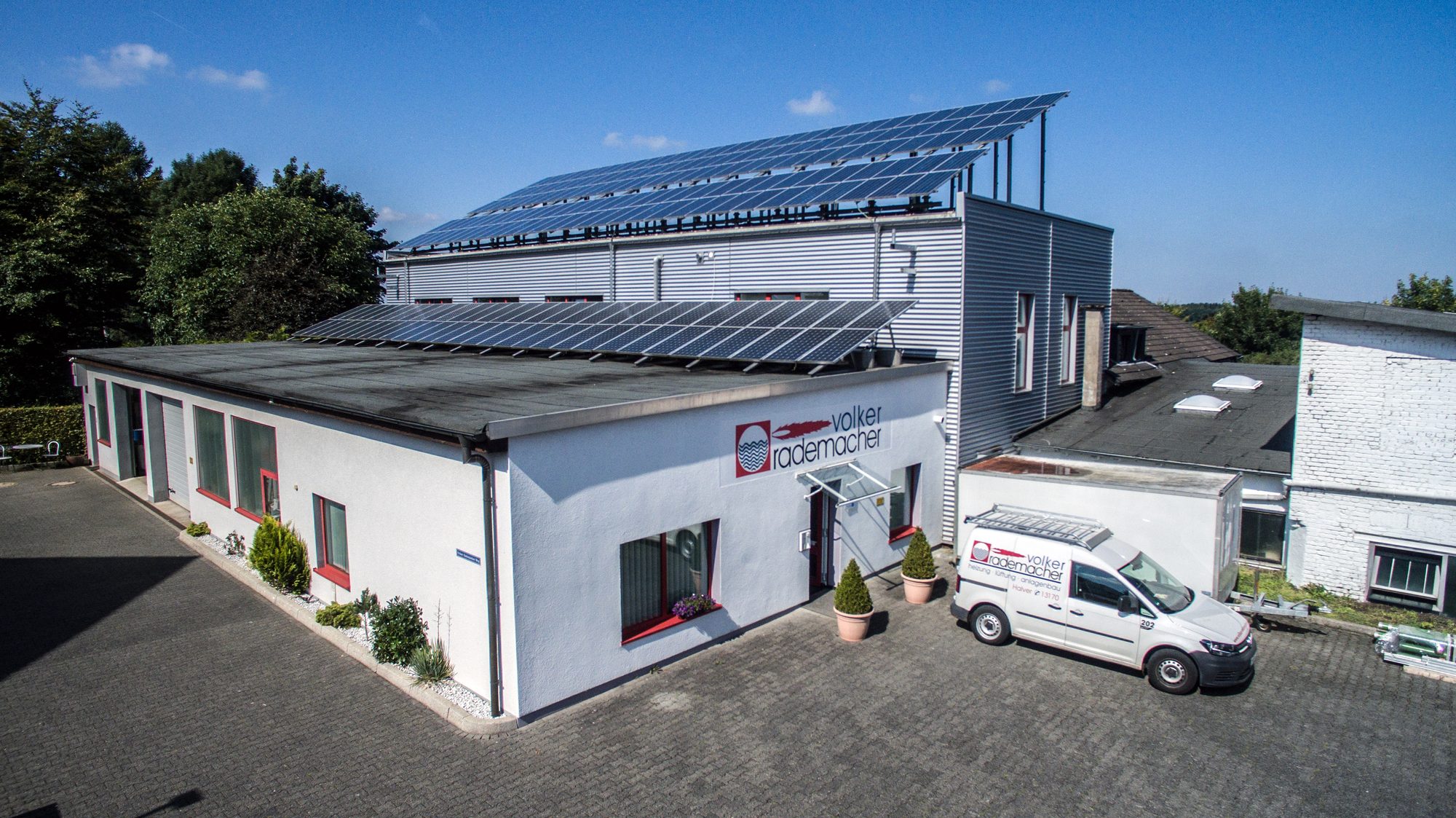 Betriebsgebäude der Volker Rademacher HLA GmbH